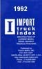 1992 Import Truck Index back issue